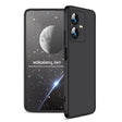 For vivo Y22 / Y22s GKK Three Stage Splicing Full Coverage PC Phone Case(Black) - vivo Cases by GKK | Online Shopping South Africa | PMC TechLife | Buy Now Pay Later Mobicred