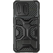 For iPhone 14 Pro NILLKIN Sliding Camera Cover Design TPU + PC Phone Case(Black)