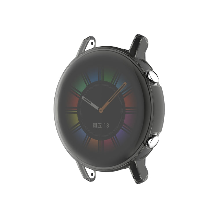 For Huawei Watch GT2 42mm Full Coverage Watch Protective Case with Screen(Transparent Black) - Watch Cases by Huawei | Online Shopping South Africa | PMC TechLife | Buy Now Pay Later Mobicred