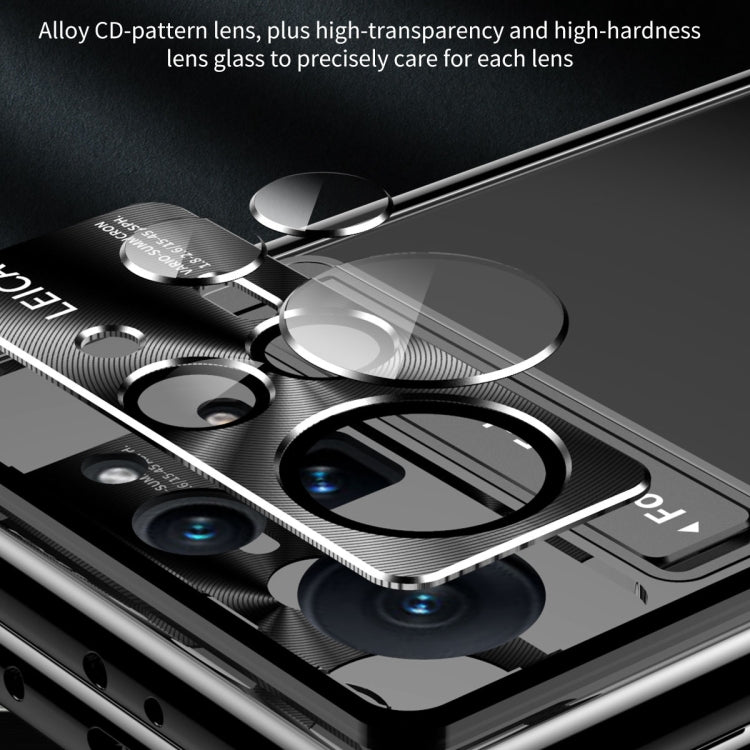 For Xiaomi Mix Fold 2 Magnetic Hinges Plating Phone Case with Holder(Rose Gold) - Xiaomi Cases by PMC TechLife | Online Shopping South Africa | PMC TechLife