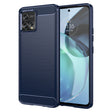 For Motorola Moto G72 5G Brushed Texture Carbon Fiber TPU Phone Case(Blue) - free shipping - PMC TechLife - Order now!