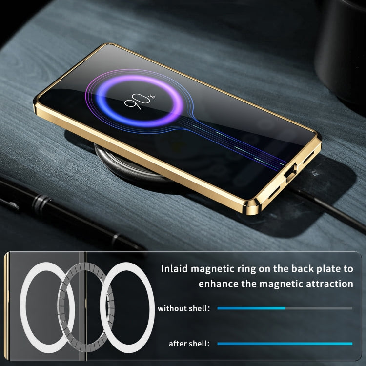 For Google Pixel 7 Pro MagSafe Magnetic Frosted Metal Phone Case(Gold) - free shipping - PMC Jewellery - Order now!