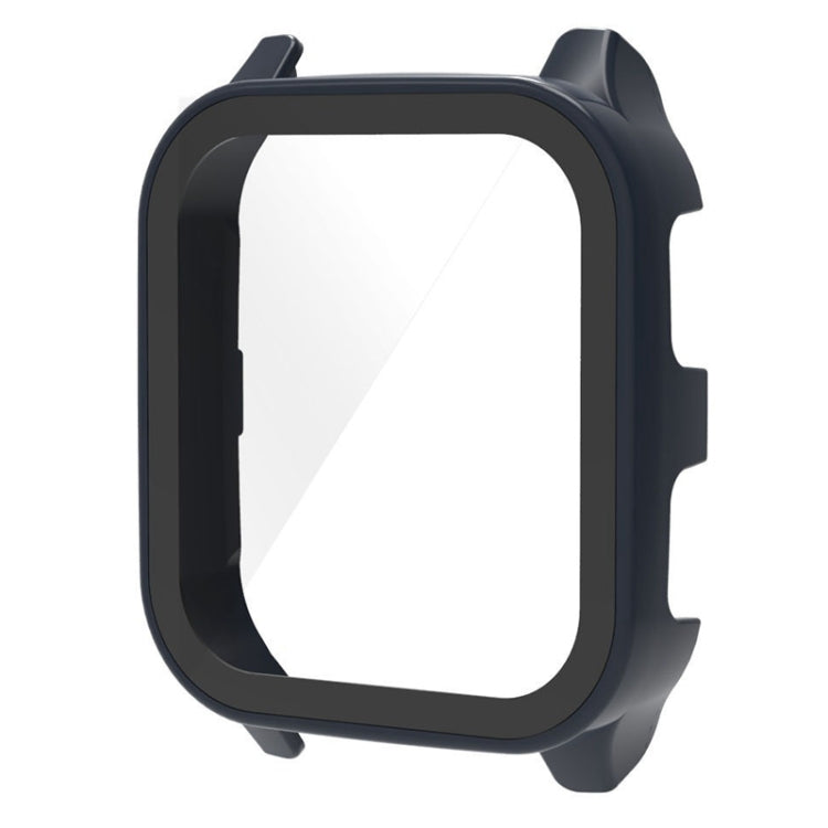 Compatible with Garmin Venu Sq2 PC + 9H Tempered Glass Integrated Protective Watch Case(Ink Blue) - free shipping - PMC Jewellery - Order now!