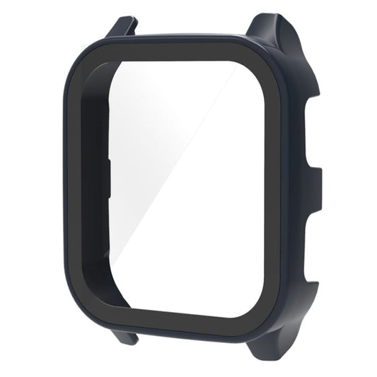 Compatible with Garmin Venu Sq2 PC + 9H Tempered Glass Integrated Protective Watch Case(Ink Blue) - free shipping - PMC Jewellery - Order now!