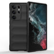 For Samsung Galaxy S23 Ultra 5G Magic Shield TPU + Flannel Phone Case(Black) - free shipping - PMC TechLife - Order now!