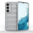 For Samsung Galaxy S23 5G Magic Shield TPU + Flannel Phone Case(Grey) - Galaxy S23 5G Cases by PMC TechLife | Online Shopping South Africa | PMC TechLife | Buy Now Pay Later Mobicred