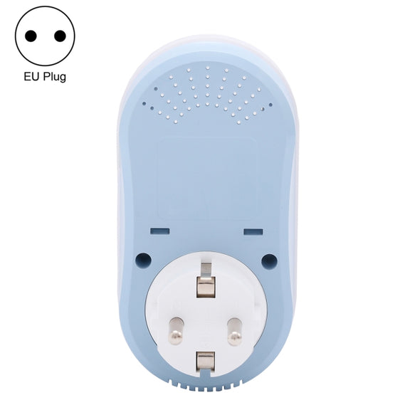 BHT12-C Plug-in LCD Thermostat Without WiFi, EU Plug(Blue)