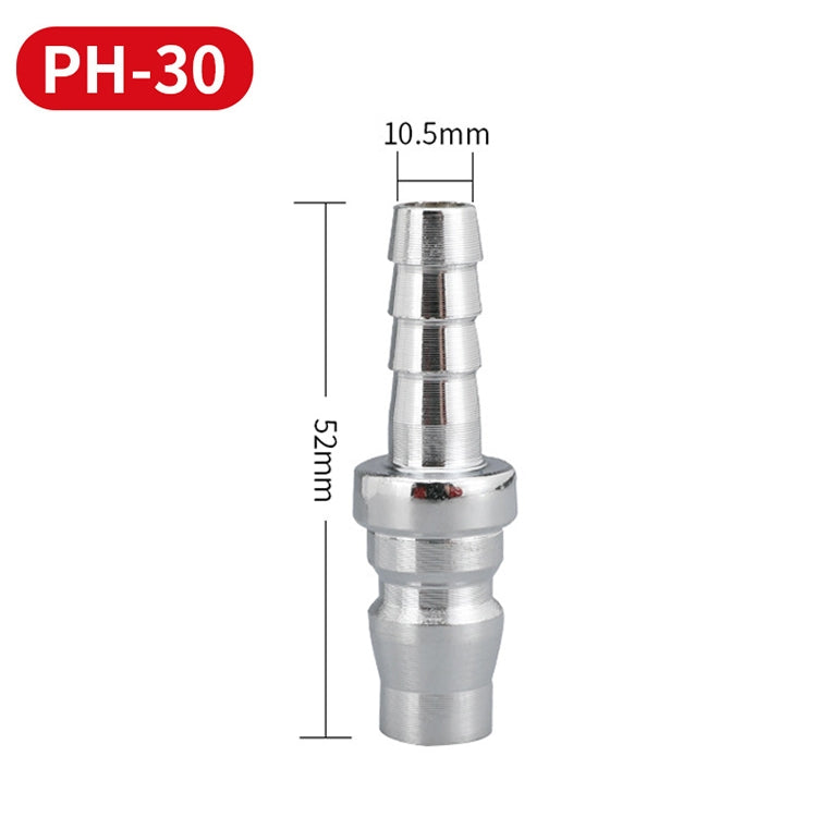 LAIZE PH-30 10pcs C-type Self-lock Air Tube Pneumatic Quick Fitting Connector - free shipping - PMC Jewellery - Order now!