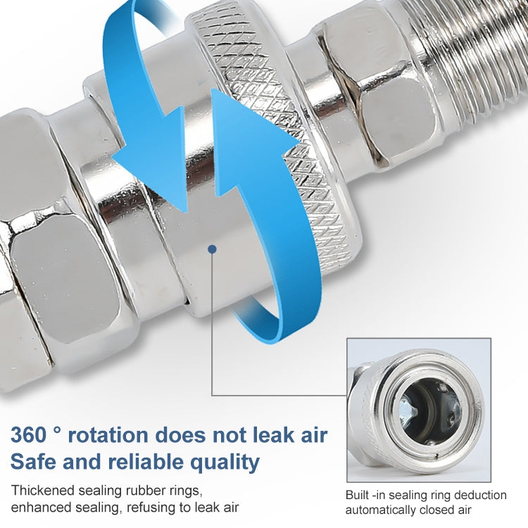 LAIZE PH-30 10pcs C-type Self-lock Air Tube Pneumatic Quick Fitting Connector - free shipping - PMC Jewellery - Order now!