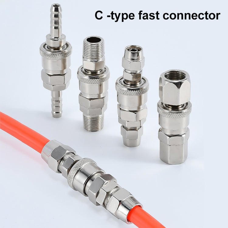 LAIZE PH-30 10pcs C-type Self-lock Air Tube Pneumatic Quick Fitting Connector - free shipping - PMC Jewellery - Order now!