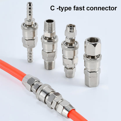 LAIZE PH-30 10pcs C-type Self-lock Air Tube Pneumatic Quick Fitting Connector - free shipping - PMC Jewellery - Order now!