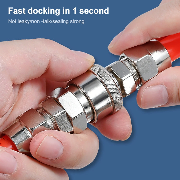LAIZE PH-30 10pcs C-type Self-lock Air Tube Pneumatic Quick Fitting Connector - free shipping - PMC Jewellery - Order now!