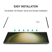 For Samsung Galaxy S23 Ultra 5G 25pcs 3D Curved Edge Full Screen Edge Glue Tempered Glass Film