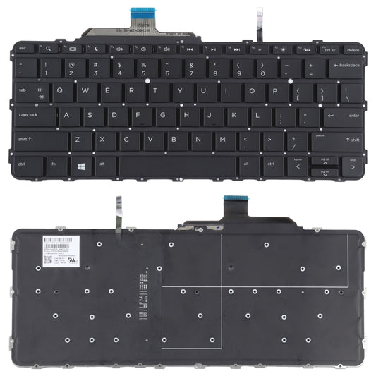For HP Elitebook Folio G1 US Version Keyboard with Backlight - Replacement Keyboards by PMC Jewellery | Online Shopping South Africa | PMC Jewellery | Buy Now Pay Later Mobicred