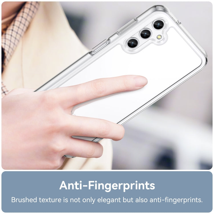 For Samsung Galaxy A14 5G Colorful Series Acrylic + TPU Phone Case(Transparent) - free shipping - PMC TechLife - Order now!