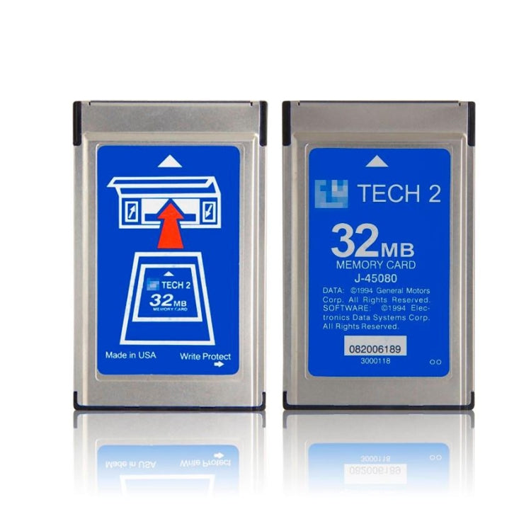 For Saab 1999-2012 GM Tech T2 32MB Dedicated Data Card, English Version - Code Readers & Scan Tools by PMC TechLife | Online Shopping South Africa | PMC TechLife
