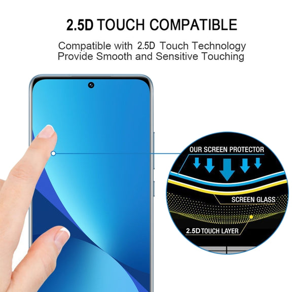 For Xiaomi 13 Pro 25pcs 3D Curved Edge Full Screen Tempered Glass Film