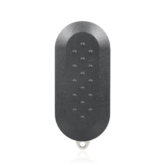 For Fiat 3 Button Folding Car Key Case Remote Control Shell SIP22, Style:White Switch Button