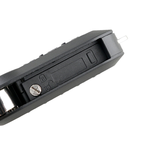 For Fiat 3 Button Folding Car Key Case Remote Control Shell SIP22, Style:White Switch Button