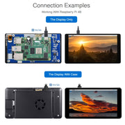 Waveshare Raspberry Pi 5.5 inch 2K Capacitive Touch LCD Display(Black)