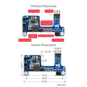 Waveshare Power over Ethernet HAT for Raspberry Pi 3B+/4B