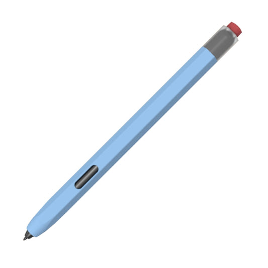 For Samsung Galaxy Tab S7 / S7+ / S8 / S8+ LOVE MEI Soft Silicone Stylus Pen Protective Case(Blue) - Pencil Accessories by LOVE MEI | Online Shopping South Africa | PMC Jewellery | Buy Now Pay Later Mobicred