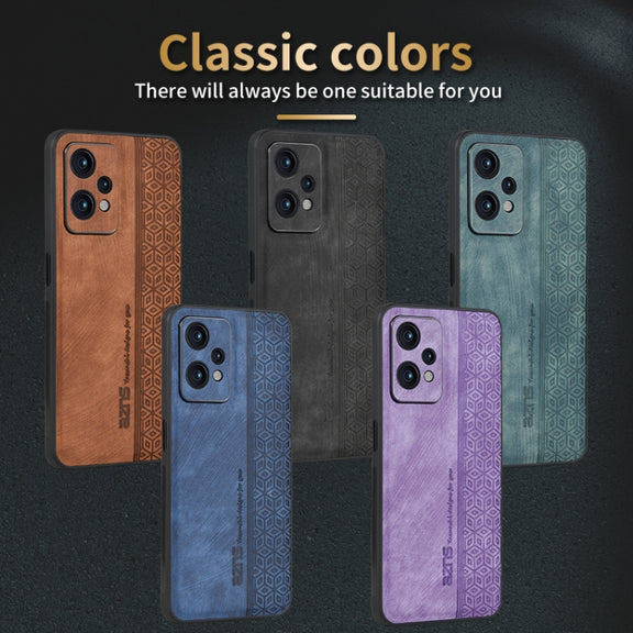 For OnePlus Nord CE 2 Lite 5G AZNS 3D Embossed Skin Feel Phone Case(Black)