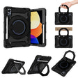 For Xiaomi Pad 5 Pro 12.4 Armor Contrast Color Silicone + PC Tablet Case(Black) - Mi Pad 5 Pro 12.4 Case by PMC TechLife | Online Shopping South Africa | PMC TechLife