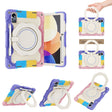 For Xiaomi Pad 5 Pro 12.4 Armor Contrast Color Silicone + PC Tablet Case(Colorful Pink) - Mi Pad 5 Pro 12.4 Case by PMC TechLife | Online Shopping South Africa | PMC TechLife