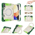 For Xiaomi Pad 5 Pro 12.4 Armor Contrast Color Silicone + PC Tablet Case(Colorful Green) - Mi Pad 5 Pro 12.4 Case by PMC TechLife | Online Shopping South Africa | PMC TechLife