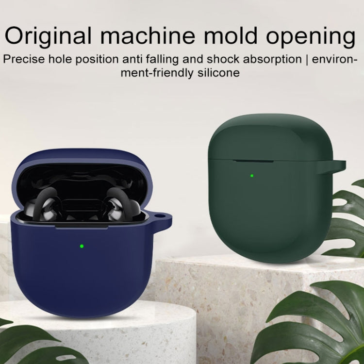 For Bose QuietComfort Earbuds II Wireless Earphone Silicone Protective Case(Dark Blue) - Other Earphone Case by PMC TechLife | Online Shopping South Africa | PMC TechLife