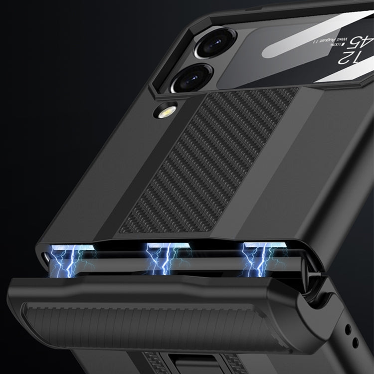 For Samsung Galaxy Z Flip4 GKK Magnetic Fold Shockproof Protective Phone Case(Pink) - free shipping - PMC TechLife - Order now!