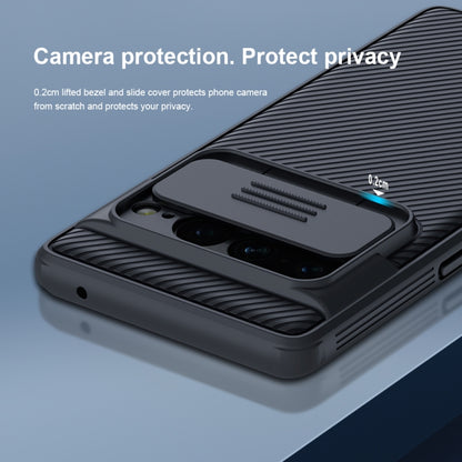 For Google Pixel 7 Pro 5G NILLKIN CamShield Pro Series PC Full Coverage Phone Case(Black) - Google Cases by NILLKIN | Online Shopping South Africa | PMC Jewellery | Buy Now Pay Later Mobicred