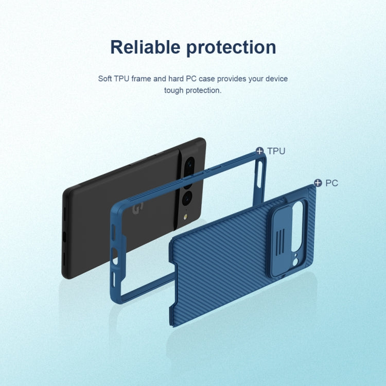 For Google Pixel 7 Pro 5G NILLKIN CamShield Pro Series PC Full Coverage Phone Case(Black) - Google Cases by NILLKIN | Online Shopping South Africa | PMC Jewellery | Buy Now Pay Later Mobicred