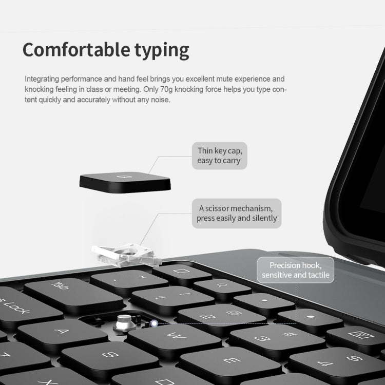 For iPad Pro 12.9 2020 / 2021 Nillkin Bumper Combo Keyboard Case - free shipping - PMC Jewellery - Order now!