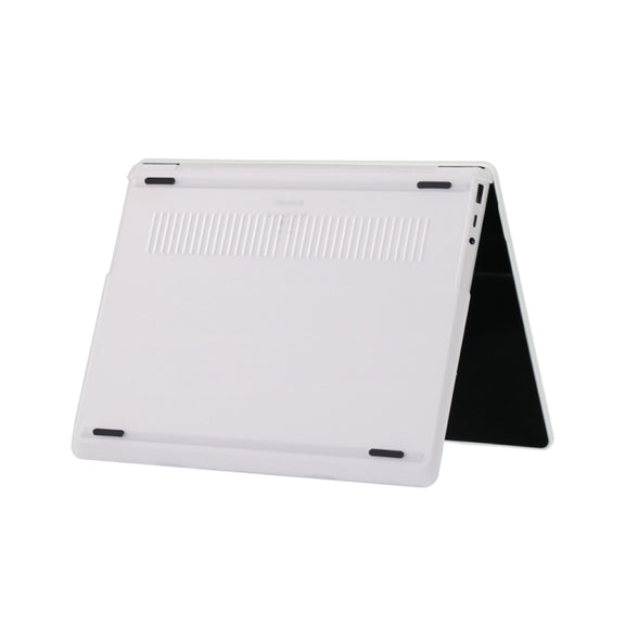 For Microsoft 12.4 inch Laptop Frosted Anti-drop Protective Case(White)
