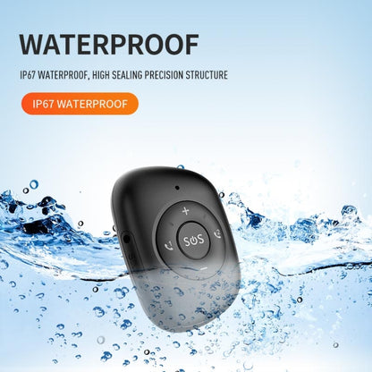 RF-V50 IP67 Waterproof 4G LTE 3G 2G GSM Elderly SOS Button Emergency Alarm GPS Tracker(Black) - Personal Tracker by PMC Jewellery | Online Shopping South Africa | PMC Jewellery | Buy Now Pay Later Mobicred