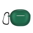 For Realme T100 Wireless Earphone Silicone Protective Case(Dark Green) - Other Earphone Case by PMC TechLife | Online Shopping South Africa | PMC TechLife