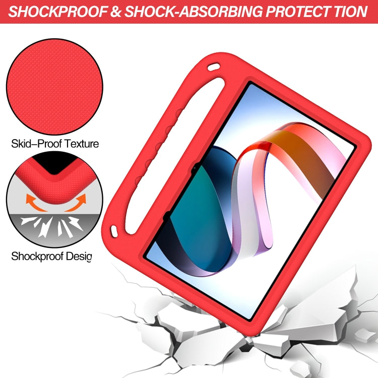 For Xiaomi Redmi Pad 10.61 Handle Portable EVA Shockproof Tablet Case(Red) - free shipping - PMC TechLife - Order now!