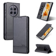 For Huawei Mate 50 Pro AZNS Magnetic Calf Texture Flip Leather Phone Case(Black) - free shipping - PMC TechLife - Order now!