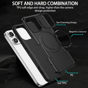 For Samsung Galaxy S20 FE MagSafe Shockproof Armor Phone Case(Black)