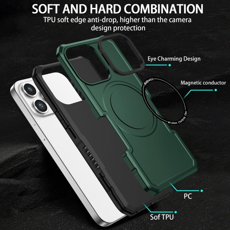 For Samsung Galaxy S20 FE MagSafe Shockproof Armor Phone Case(Dark Green) - free shipping - PMC TechLife - Order now!