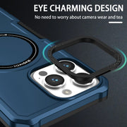 For Samsung Galaxy S20 FE MagSafe Shockproof Armor Phone Case(Dark Blue)