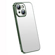 For iPhone 14 SULADA Electroplating Frosted All-inclusive TPU Phone Case(Green) - iPhone 14 Cases by SULADA | Online Shopping South Africa | PMC TechLife
