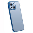 For iPhone 14 Plus SULADA Electroplating Frosted All-inclusive TPU Phone Case(Blue) - iPhone 14 Plus Cases by SULADA | Online Shopping South Africa | PMC TechLife
