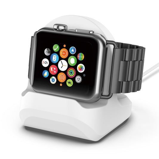 For Apple Watch Smart Watch Silicone Charging Stand Without Charger(White) - free shipping - PMC Jewellery - Order now!