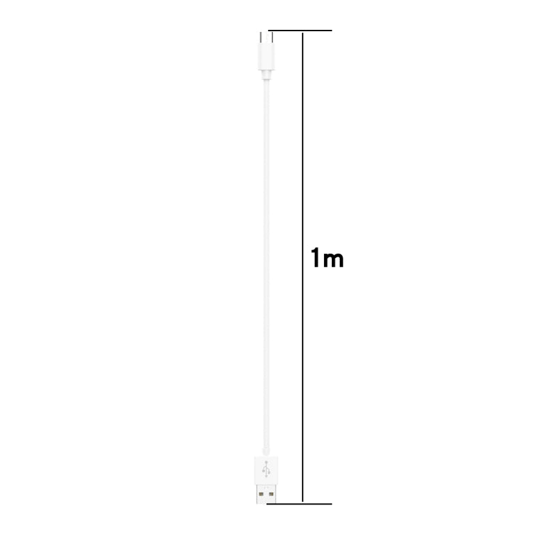 Smart Watch Magnetic Charging Cable, Length: 1m, Split Version(White)