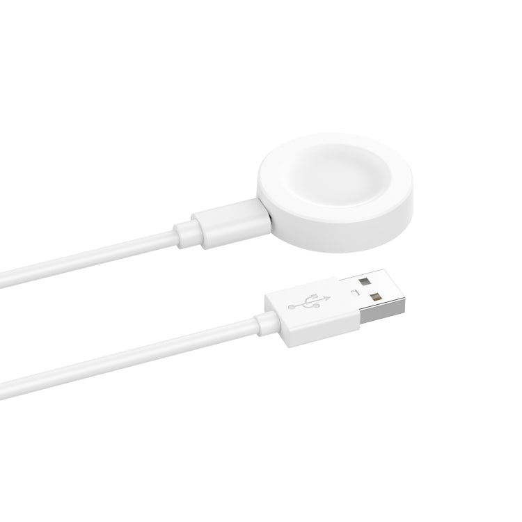 Smart Watch Magnetic Charging Cable, Length: 1m, Split Version(White)