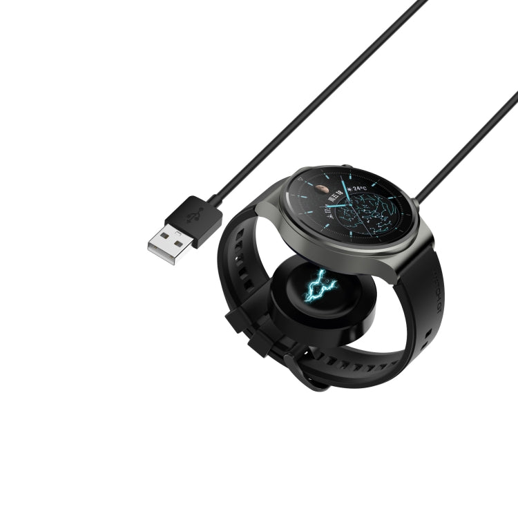 Smart Watch Magnetic Charging Cable, Length: 1m, Integrated Version(Black)