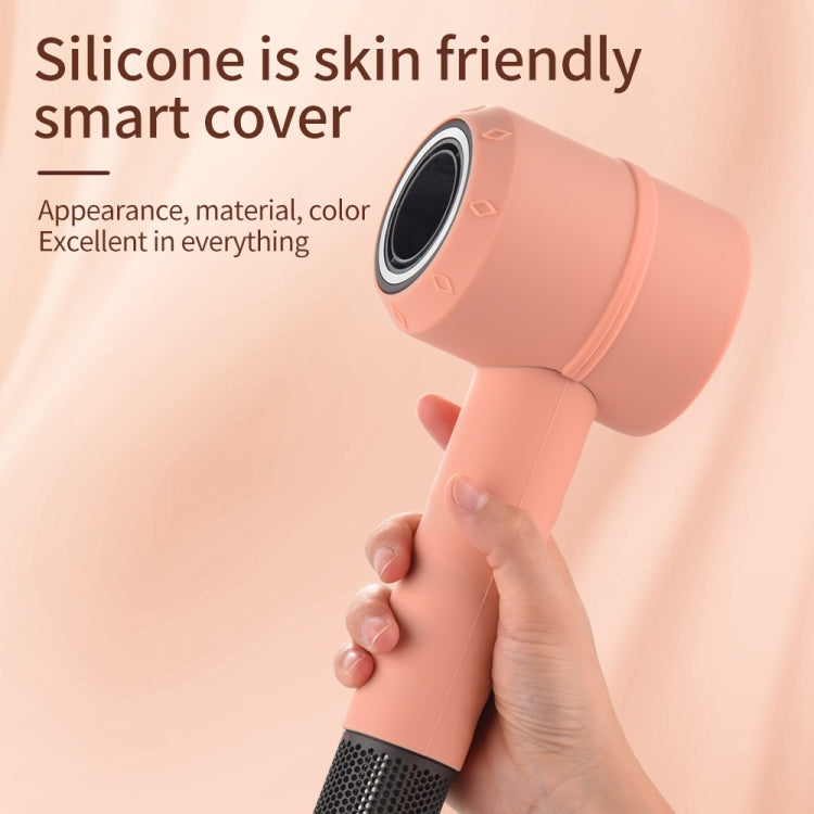 Hair Drier Shockproof Silicone Protective Case for Dyson(Black)